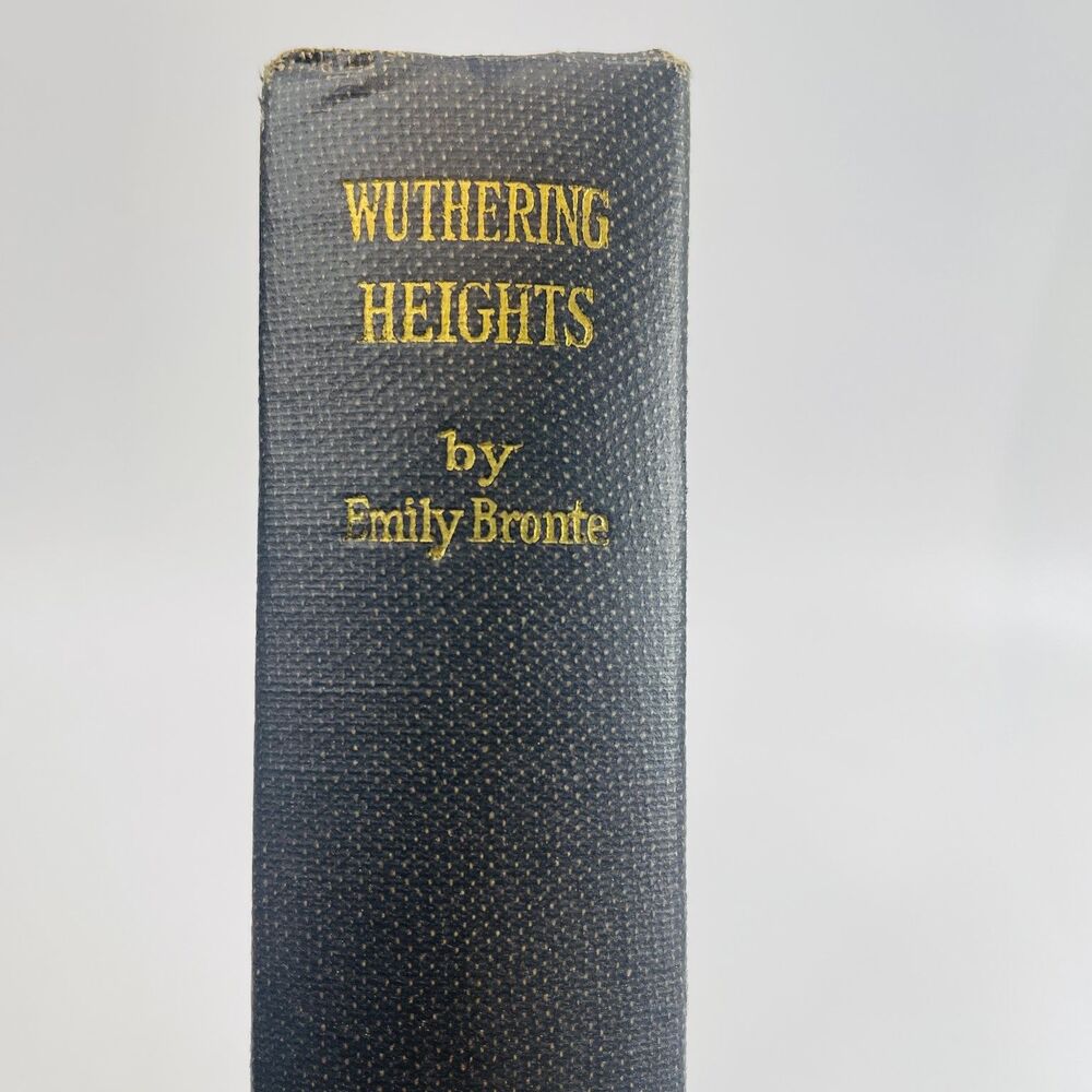 Wuthering Heights Emily Bronte 1936 Art-Type Edition World's Popular Classics